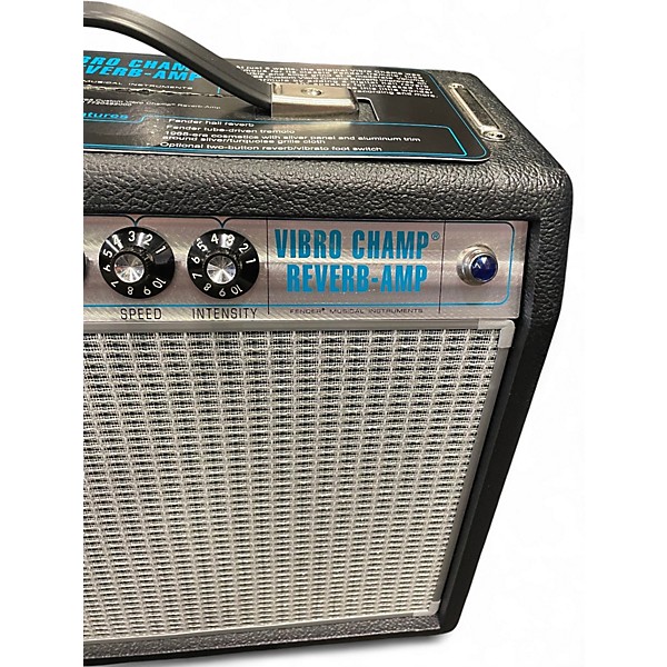 Used Fender 1968 Vibro Champ Reverb Tube Guitar Combo Amp