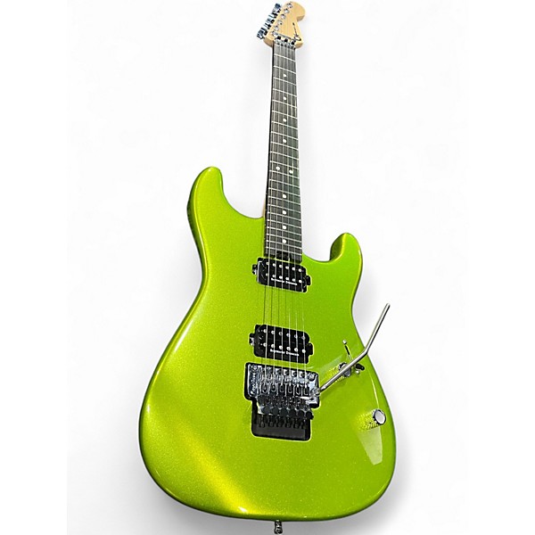 Used Charvel PRO MOD SAN DIMAS HH FR RW Green Solid Body Electric Guitar
