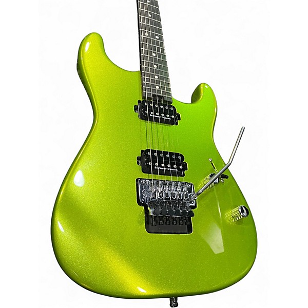 Used Charvel PRO MOD SAN DIMAS HH FR RW Green Solid Body Electric Guitar