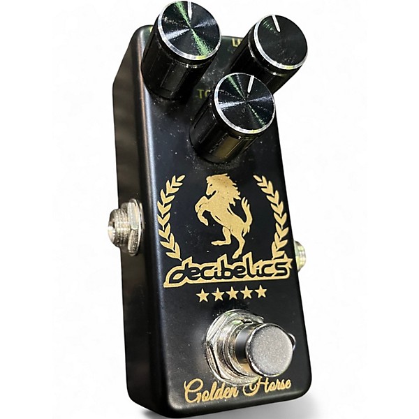 Used Decibelics Golden Horse Klone Klon Centaur Clone Effect Pedal