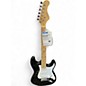 Used Indy Custom STRAT BLACK Solid Body Electric Guitar thumbnail