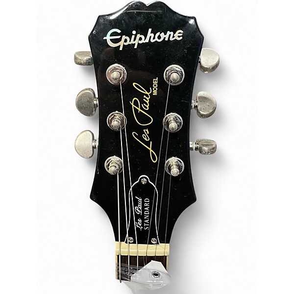 Used Epiphone Les Paul Standard Silver Mist Solid Body Electric Guitar