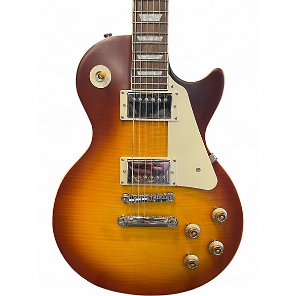 Used Epiphone 1959 Reissue Les Paul Standard Sweet tea burst Solid Body Electric Guitar