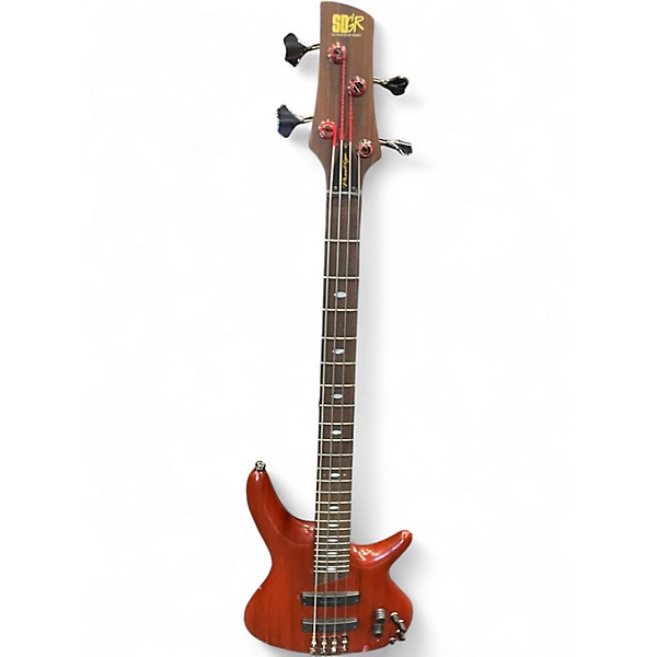 Used Ibanez SR4000E Prestige CHERRY Electric Bass Guitar