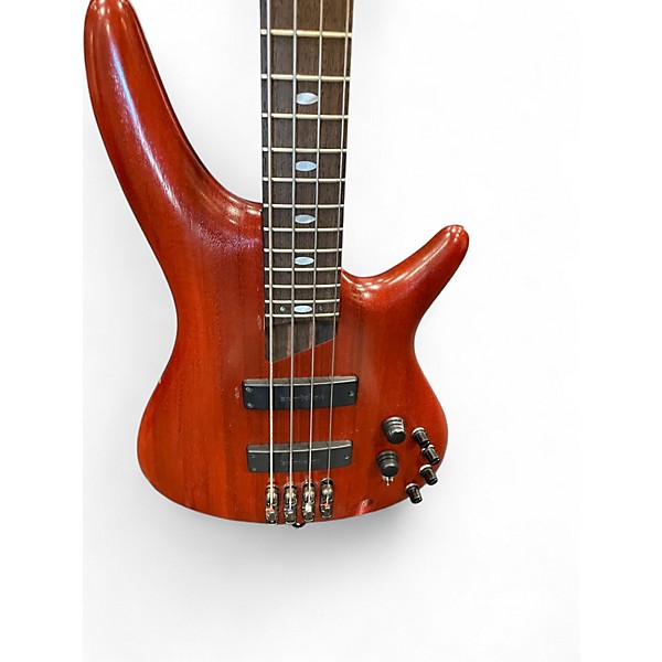 Used Ibanez SR4000E Prestige CHERRY Electric Bass Guitar