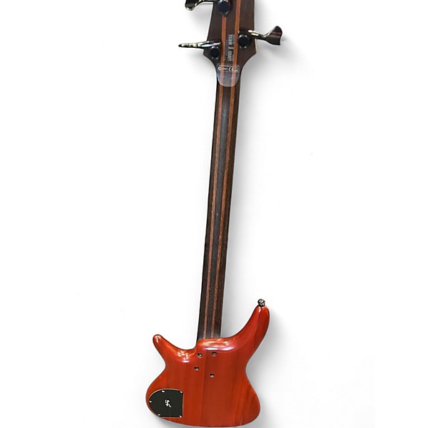 Used Ibanez SR4000E Prestige CHERRY Electric Bass Guitar