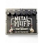 Used Electro-Harmonix Metal Muff Distortion With Top Boost Effect Pedal thumbnail