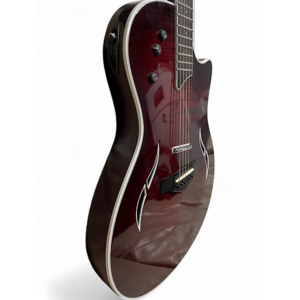 Used Taylor T5-S1 Wine Red Acoustic Electric Guitar