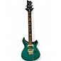 Used PRS SE Custom 24 Turquoise Solid Body Electric Guitar thumbnail