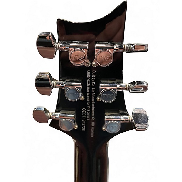 Used PRS SE Custom 24 Turquoise Solid Body Electric Guitar