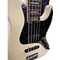 Used Fender American Elite Jazz Bass 5 String Olympic White Electric Bass Guitar