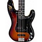 Used Fender American Performer Precision Bass 2 Color Sunburst Electric Bass Guitar