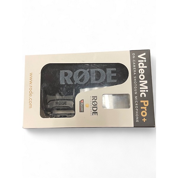 Used RODE VideoMic Pro+ Camera Microphones