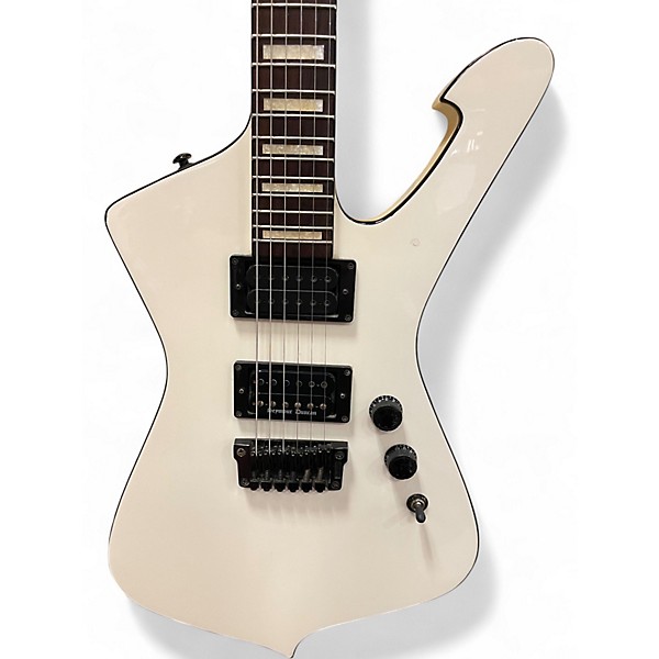 Used Ibanez ICEMAN 500 Antique White Solid Body Electric Guitar