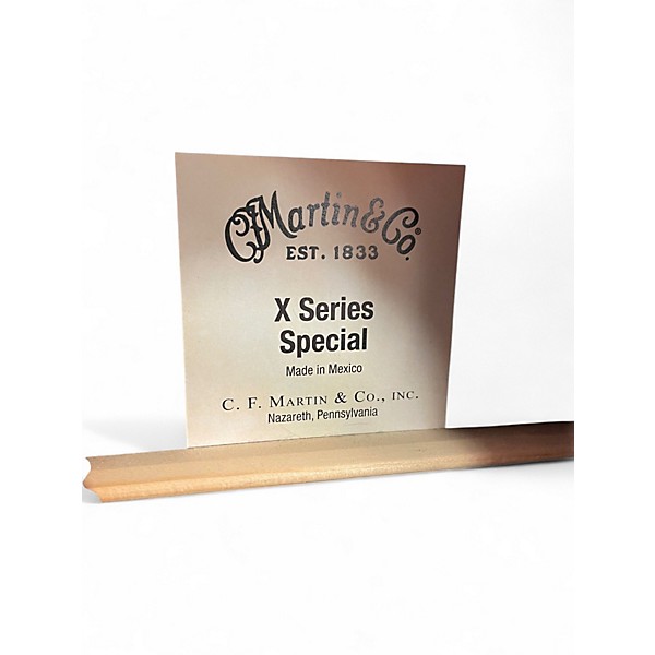 Used Martin X SERIES SPECIAL NATURAL Acoustic Electric Guitar