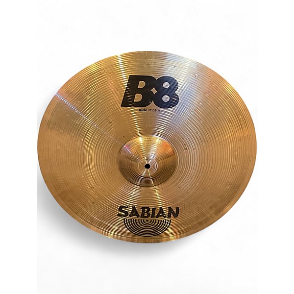 Used SABIAN 20in B8 Ride Cymbal