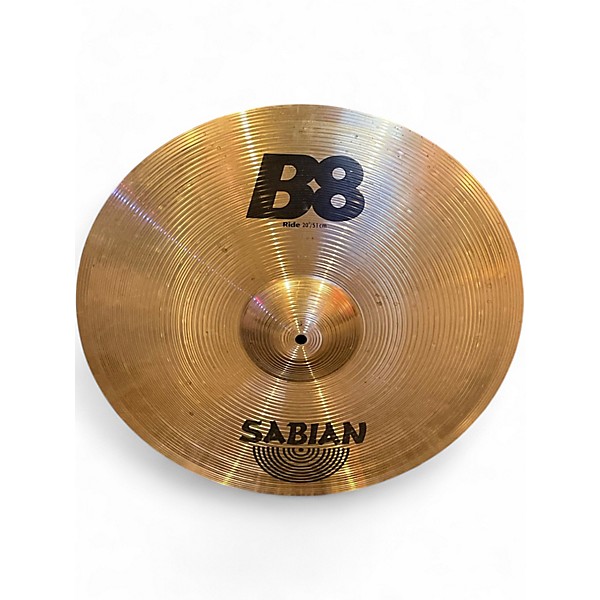 Used SABIAN 20in B8 Ride Cymbal