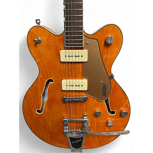 Used Gretsch Guitars G5627T Trans Orange Hollow Body Electric Guitar