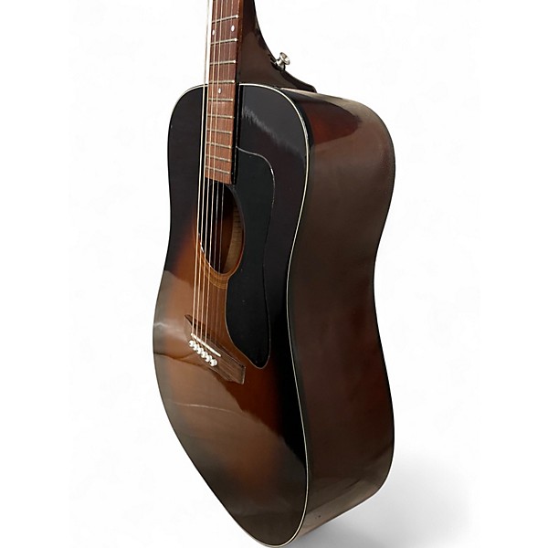 Used Guild D25 2 Tone Sunburst Acoustic Guitar