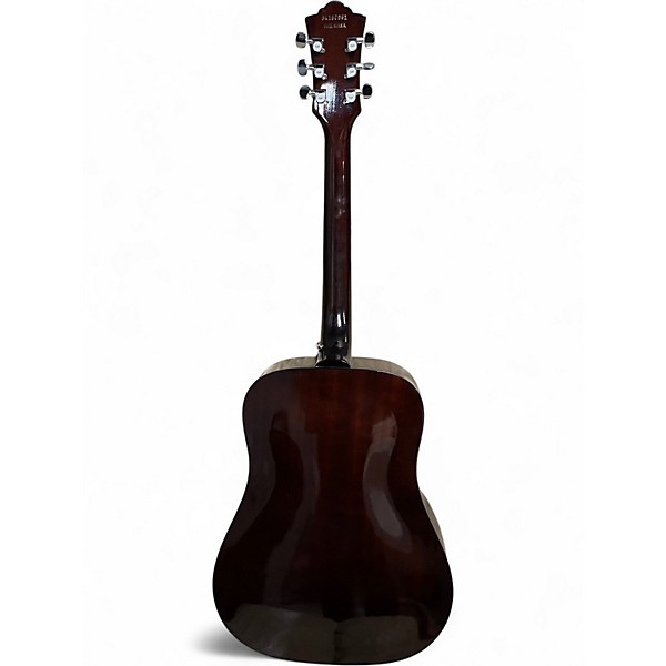 Used Guild D25 2 Tone Sunburst Acoustic Guitar