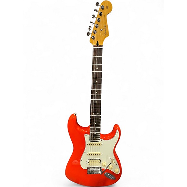 Used Fender Player II Stratocaster Coral Red Solid Body Electric Guitar