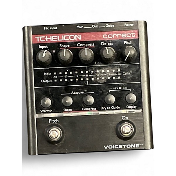 Used TC Helicon VoiceTone Correct Vocal Processor