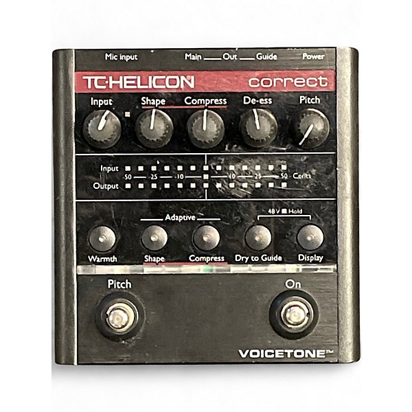 Used TC Helicon VoiceTone Correct Vocal Processor