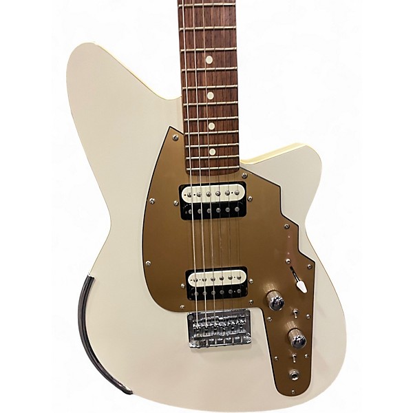 Used Reverend Hitman White Solid Body Electric Guitar