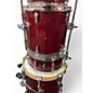 Used SONOR 4 Piece AQX JUNGLE Red Drum Kit