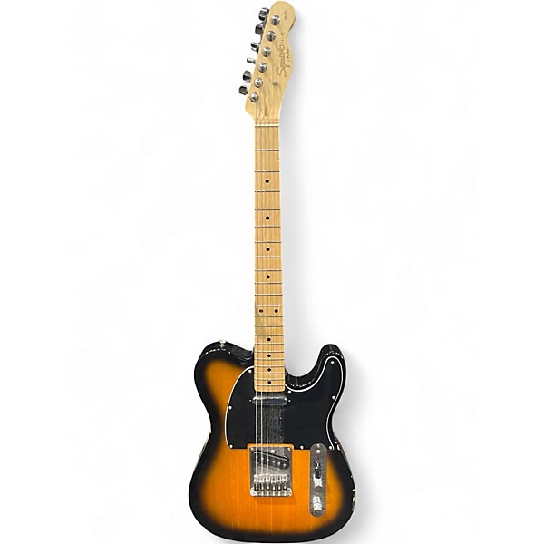 Used Squier Affinity Telecaster 2 Color Sunburst Solid Body Electric Guitar