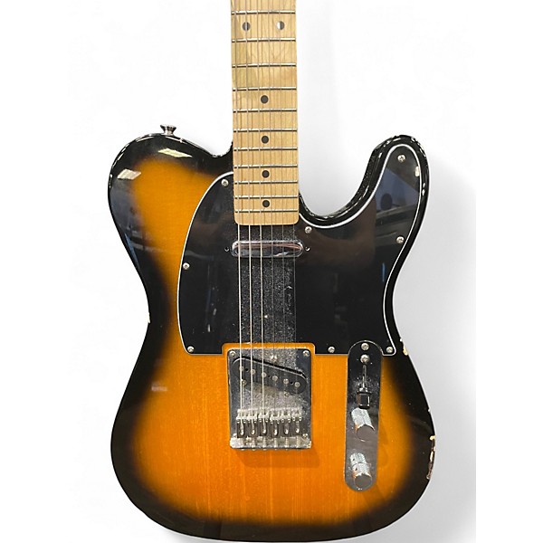 Used Squier Affinity Telecaster 2 Color Sunburst Solid Body Electric Guitar