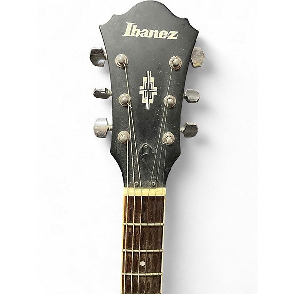 Used Ibanez AS53 Black Hollow Body Electric Guitar