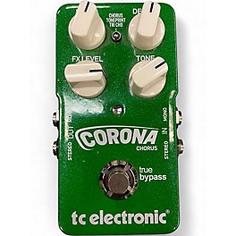 Used TC Electronic Corona Chorus Effect Pedal