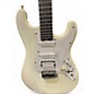 Used 2022 Schecter Guitar Research Nick Johnston Signature White Solid Body Electric Guitar