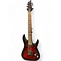 Used Schecter Guitar Research Omen Elite 7 Black Cherry Burst Solid Body Electric Guitar thumbnail