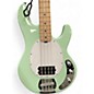 Used Sterling by Music Man Ray4 Mint Green Electric Bass Guitar