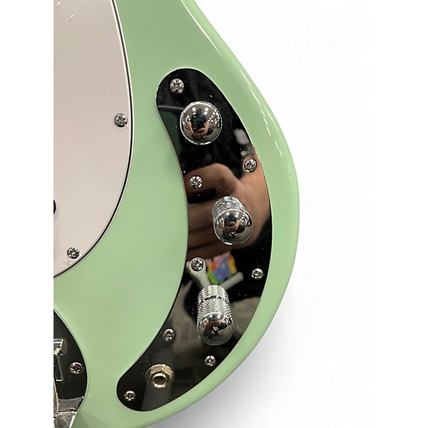Used Sterling by Music Man Ray4 Mint Green Electric Bass Guitar