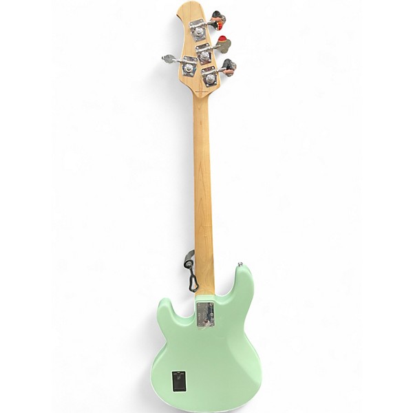 Used Sterling by Music Man Ray4 Mint Green Electric Bass Guitar