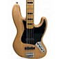 Used Squier Classic Vibe 70s Jazz Bass Natural Electric Bass Guitar