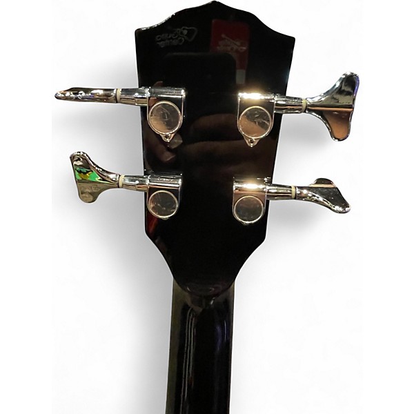 Used Fender CB-60SCE Black Acoustic Bass Guitar