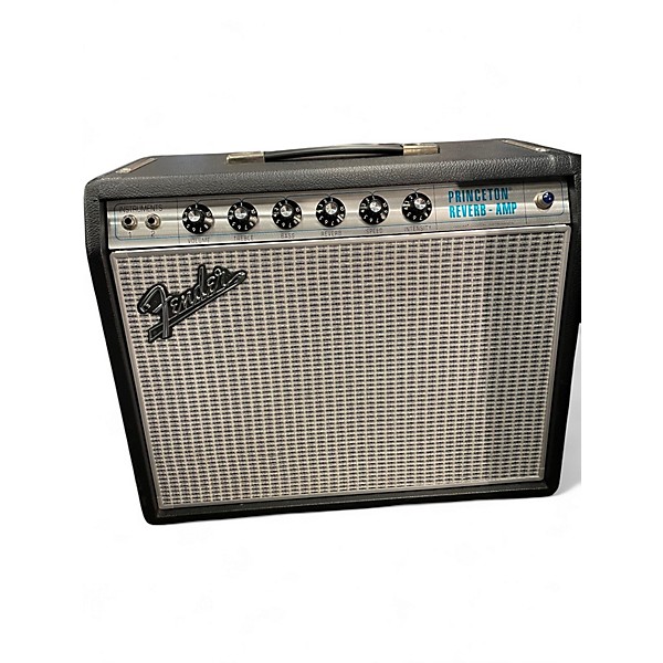 Used Fender 1968 Custom Princeton Reverb 12W 1x10 Tube Guitar Combo Amp