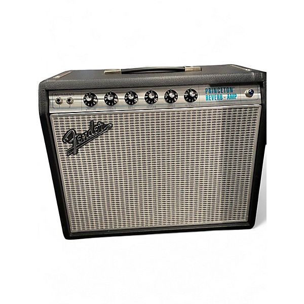 Used Fender 1968 Custom Princeton Reverb 12W 1x10 Tube Guitar Combo Amp