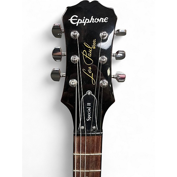Used 2024 Epiphone Les Paul Special II 2 Color Sunburst Solid Body Electric Guitar