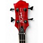Used B.C. Rich Heritage Classic Mockingbird Bass Red Electric Bass Guitar