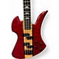 Used B.C. Rich Heritage Classic Mockingbird Bass Red Electric Bass Guitar