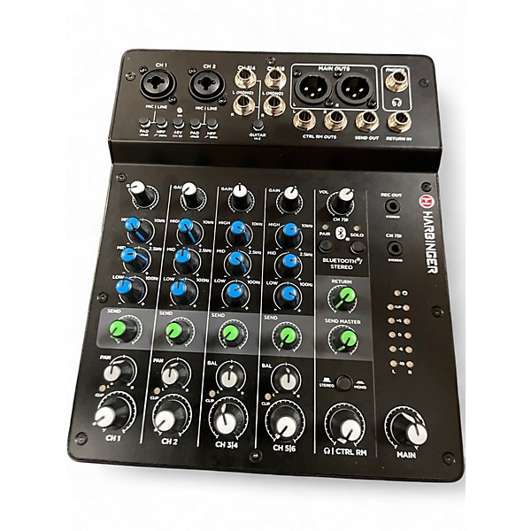 Used Harbinger LV8 Unpowered Mixer