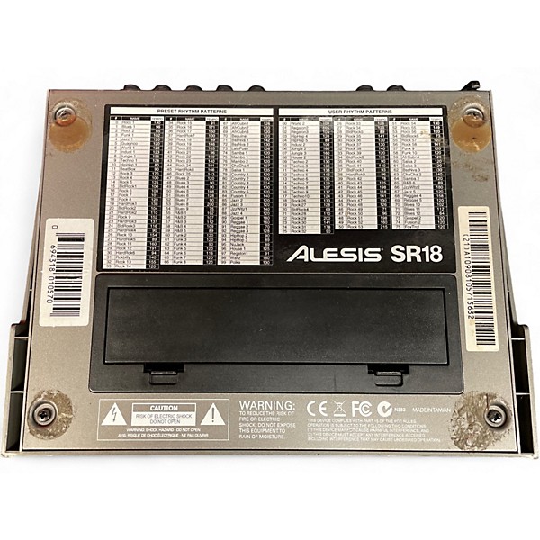 Used Alesis SR18 Drum Machine