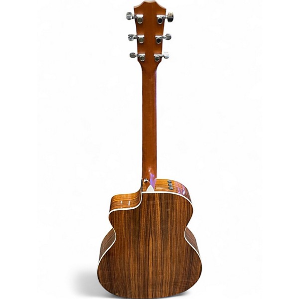 Used Taylor 214CE Deluxe Natural Acoustic Electric Guitar