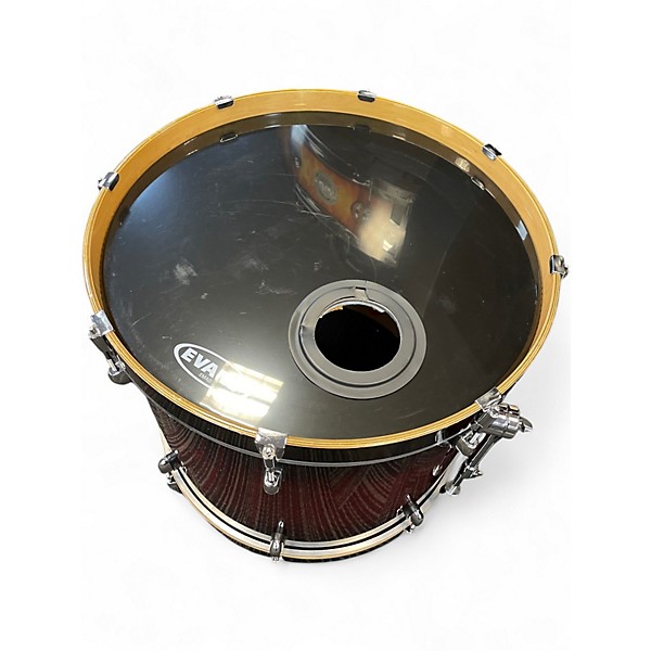 Used Gretsch Drums 7 Piece Catalina Maple Red Drum Kit