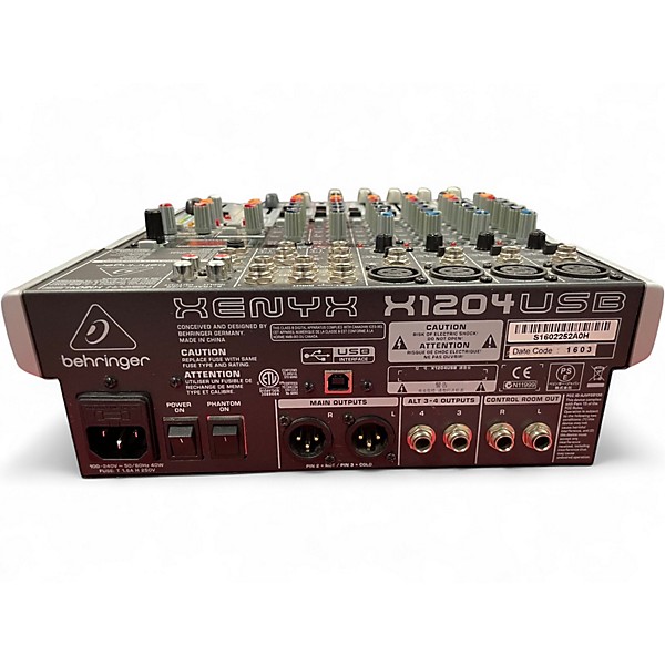 Used Behringer Xenyx 1204USB Unpowered Mixer